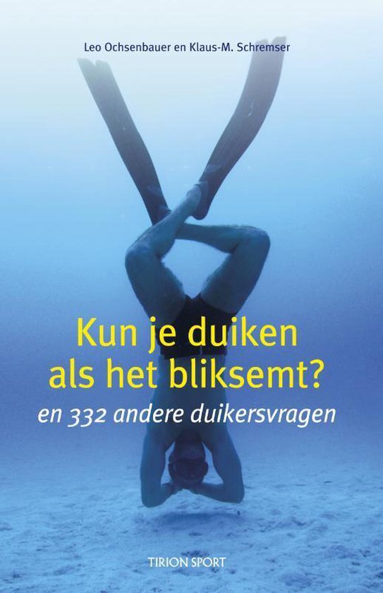 Cover van het boek 'Kun je duiken als het bliksemt' van L. Ochsenbauer