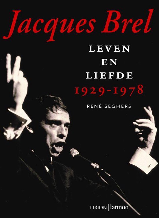 Cover van het boek 'Jacques Brel' van René Sehgers