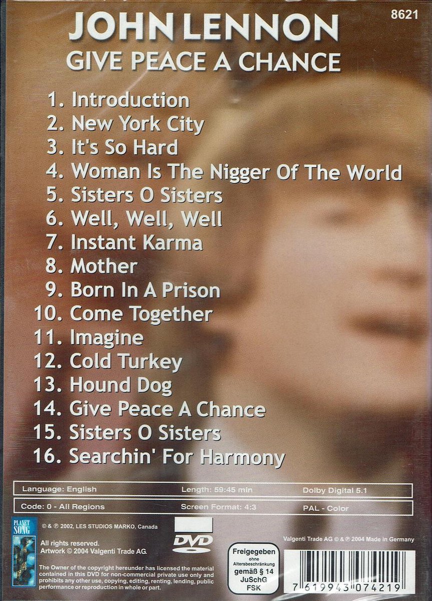 Give Peace A Chance By John Lennon