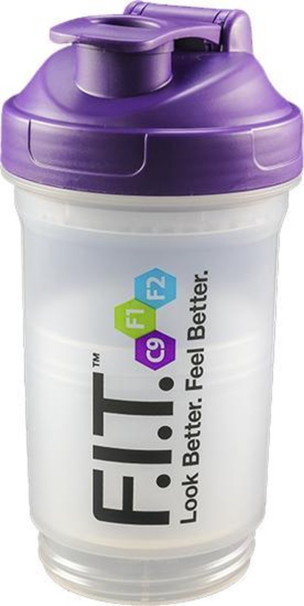 Avento Bottle+Shaker Ball 600ml, Clear