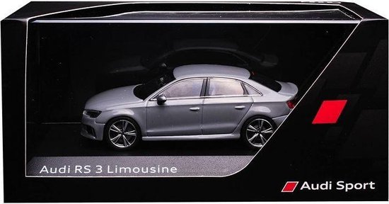 AUDI RS3 LIMOUSINE GRISE 2017 ISCALE 1/43°