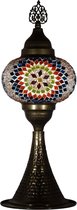 Oosterse mozaïek tafellamp modern (Turkse lamp)  ø 16 cm