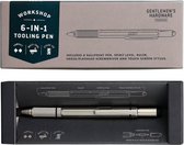 Gentlemen's Hardware 6-in-1 Pen Multitool 15 Cm Staal Zilver