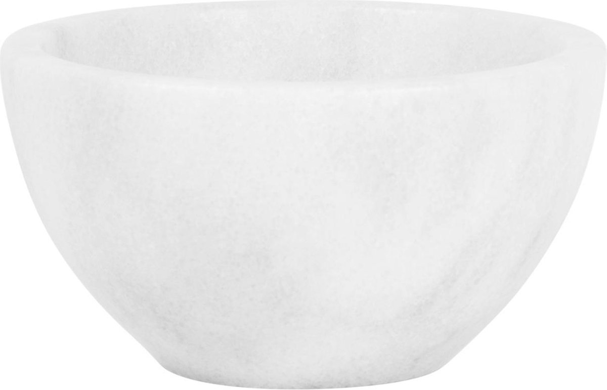 Medium Bowl wit marmer van Stoned