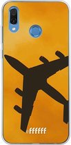 Honor Play Hoesje Transparant TPU Case - Aeroplane #ffffff