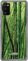 Samsung Galaxy A41 Hoesje Transparant TPU Case - Bamboo #ffffff