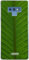 Samsung Galaxy Note 9 Hoesje Transparant TPU Case - Unseen Green #ffffff