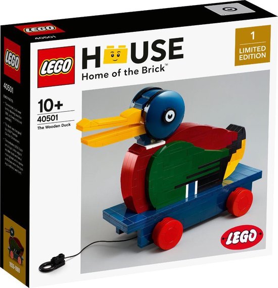 Vriendelijkheid natuurpark Warmte LEGO The Wooden Duck Limited Edition - 40501 | bol.com