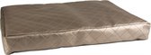 Duvo+ Marquise sand matras met rits Taupe 120x84x15cm