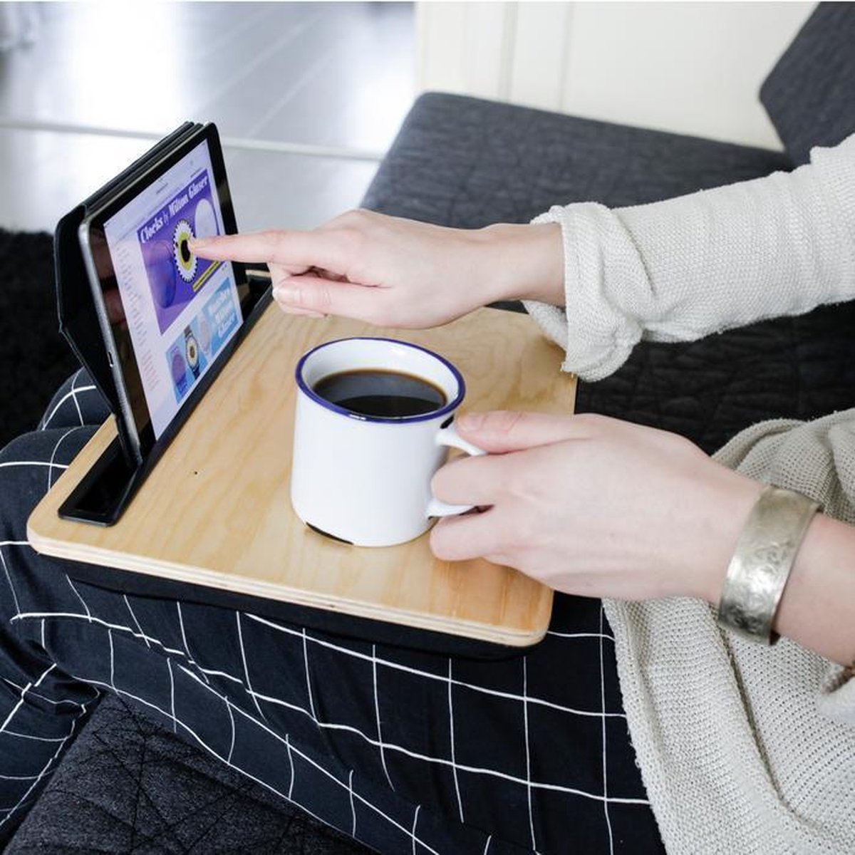 Tablet Tafel Laptop Tafel Tafel voor op schoot Tablet houder