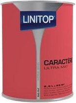 Linitop Caractère Ultra Mat muren & plafonds - Ruby Red 2.5L - Binnen