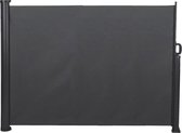 Uittrekbaar Windscherm - Antraciet - 300 x 140 cm - Tuinscherm - Uitschuifbaar