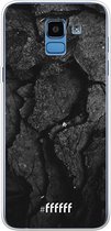 Samsung Galaxy J6 (2018) Hoesje Transparant TPU Case - Dark Rock Formation #ffffff