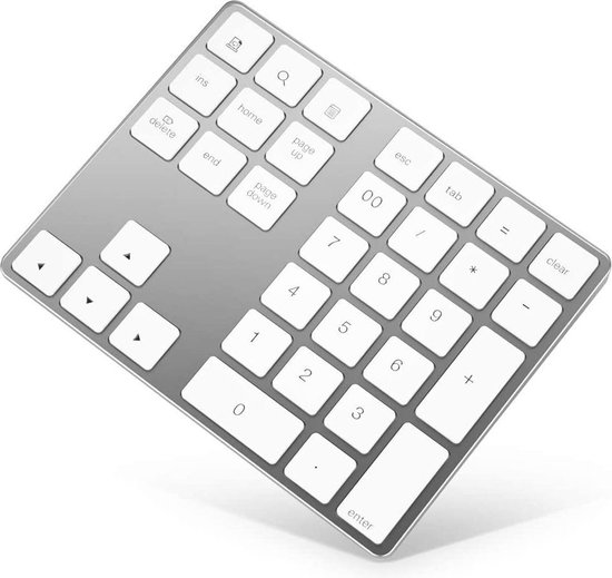 herwinnen Kietelen Armoedig Numeriek Toetsenbord / Keyboard / Keypad | Bluetooth 3.0 / Draadloos |  Apple | Voor... | bol.com