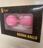 Shaki - Geisha balletjes - Benwa ballen - Vaginale balletjes - Bekkentrainer - Roze