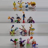Looney Tunes speelset muziekband 15 stuks - Daffy Duck - Tweety - Speedy Gonzales - speelfiguren