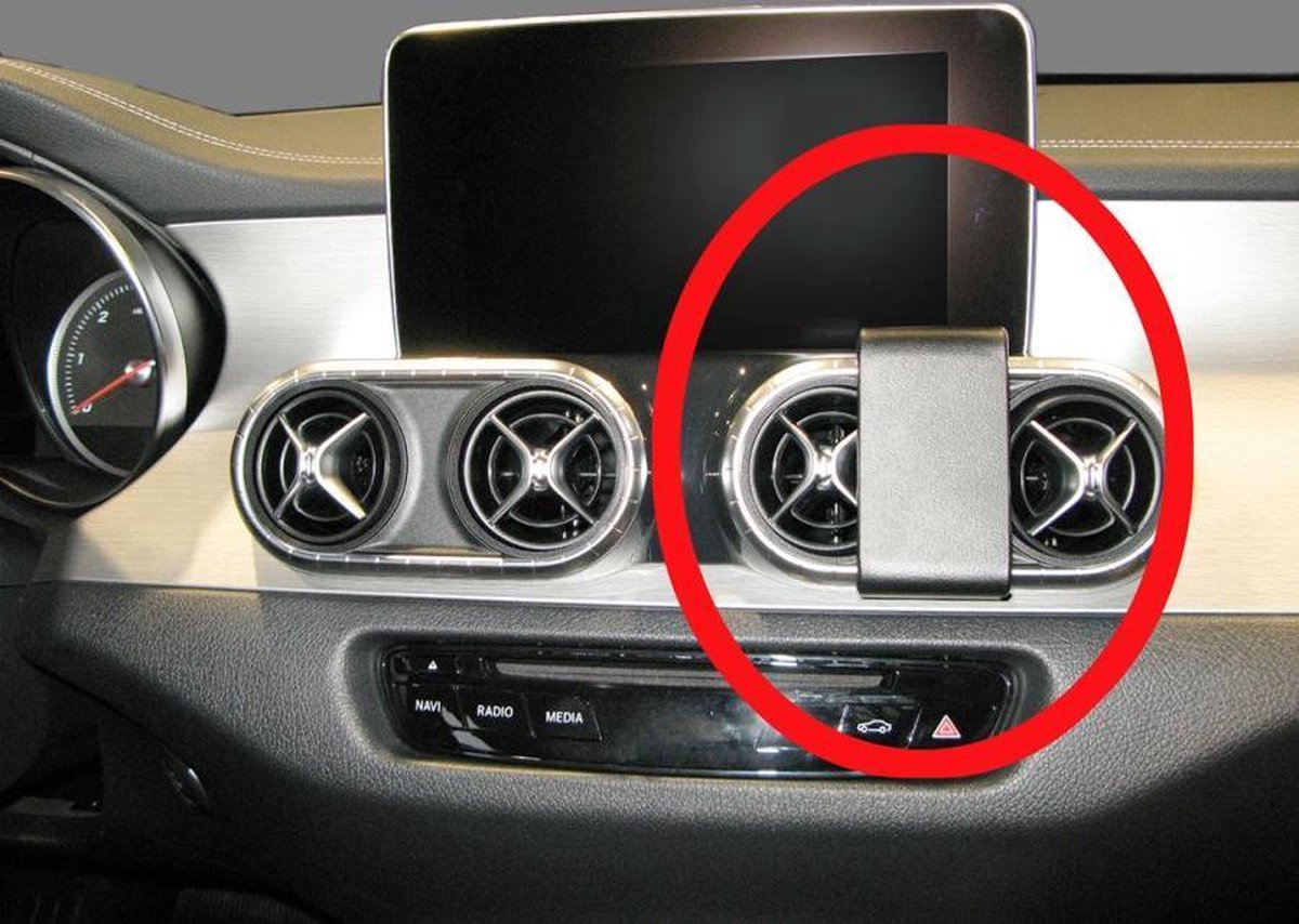 Brodit ProClip houder geschikt voor Mercedes Benz X-Klasse 2018 - Angled mount