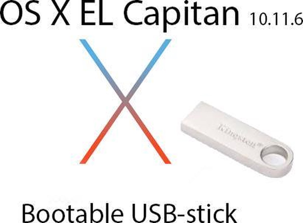 Mac OS El Capitan - Opstart / bootable / recovery / installatie USB |  bol.com