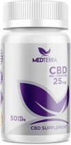 CBD Olie gel Capsules - 25mg per capsule (30 stuks)