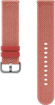 Samsung Kvadrat Band (20 mm) - Horlogebandje - rood - voor Samsung Galaxy Watch Active 1, 2