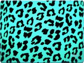Muismat blauwe panterprint - Sleevy - mousepad - Collectie 100+ designs