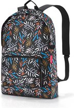 Reisenthel Mini Maxi Rucksack Rugzak - Opvouwbaar - 14L - Autumn 1 Zwart Multi Kleur