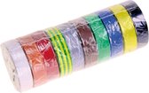 Installatie Tape Breedte 15 mm x Lengte 10 meter Rainbow-Set (10 stuks)