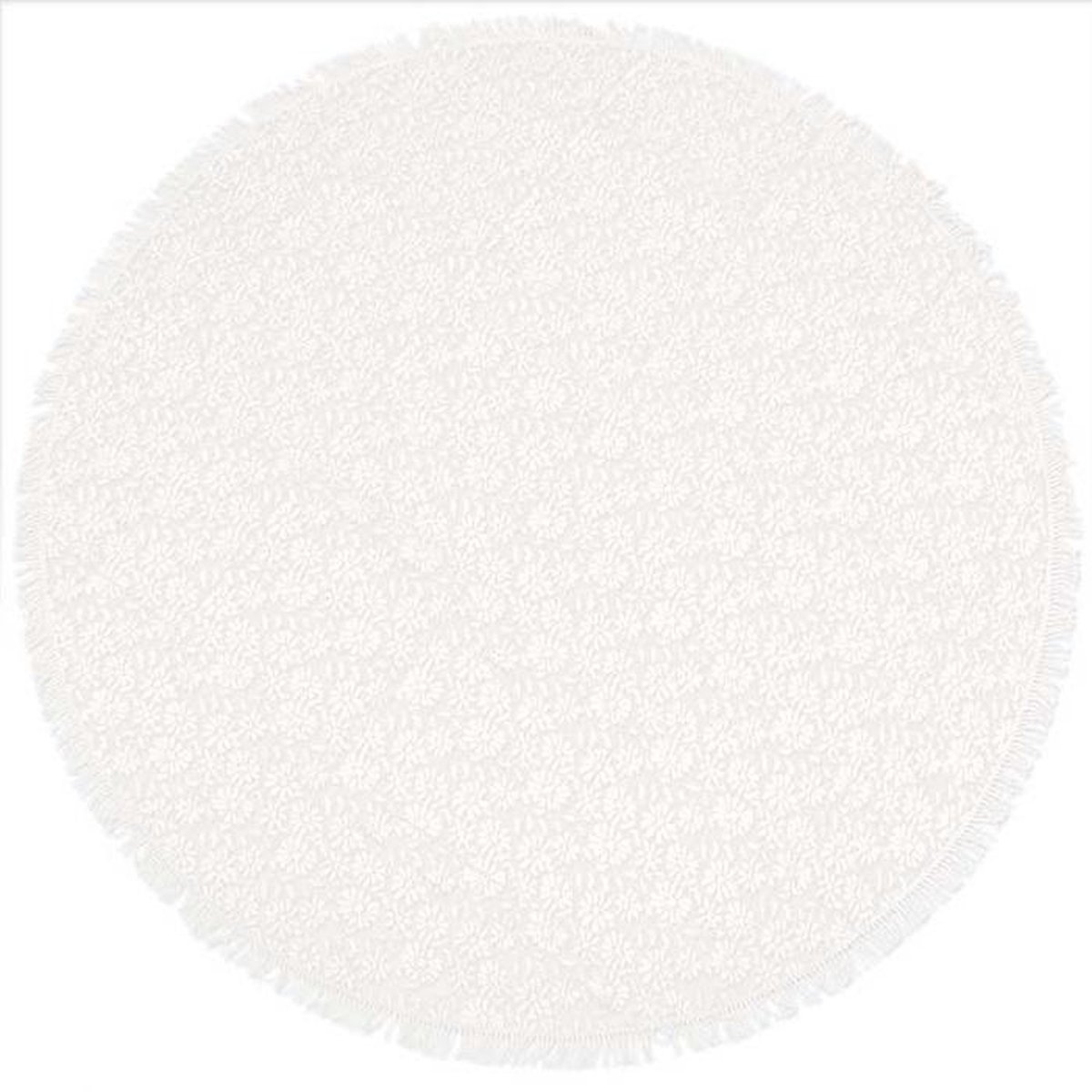 Unique Living Foam Tuintafelkleed - 160 Rond - Off-White