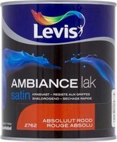 Levis Ambiance Lak - Satin - Absoluut Rood - 0,75L