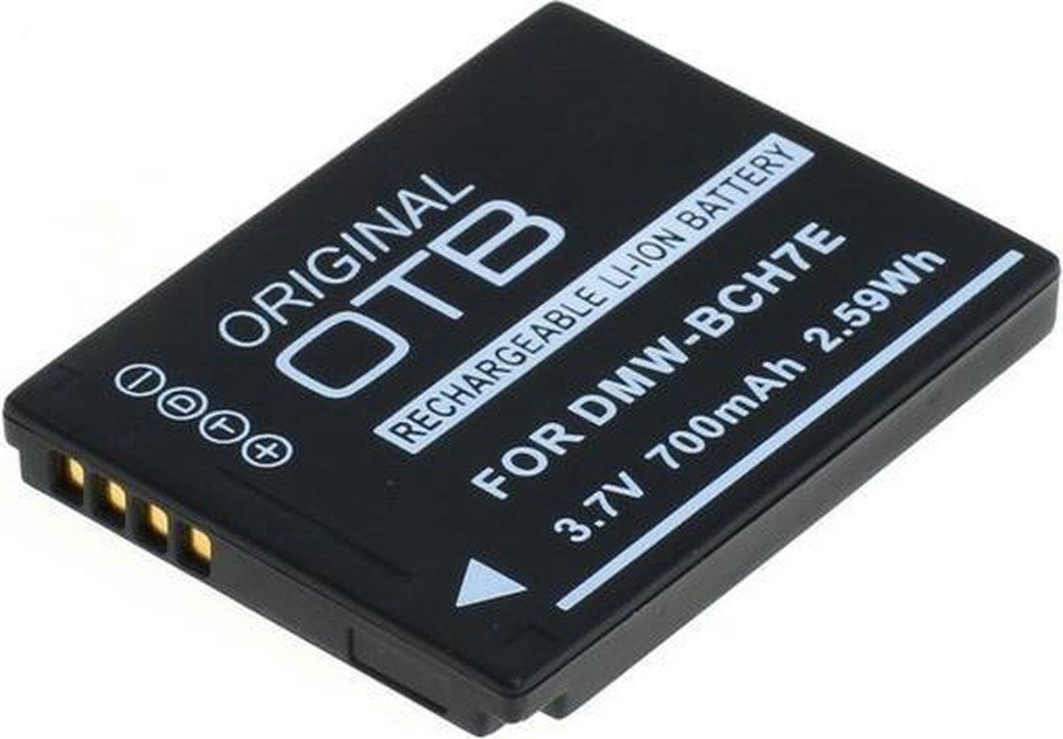 Originele OTB Accu Batterij Panasonic DMW-BCH7E - 700mAh