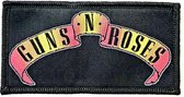 Guns N' Roses Patch Scroll Logo Zwart