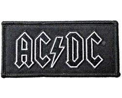 AC/DC - Logo Patch - Zwart