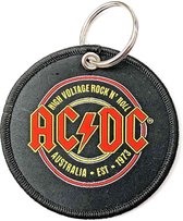 AC/DC - Est. 1973 Sleutelhanger - Zwart