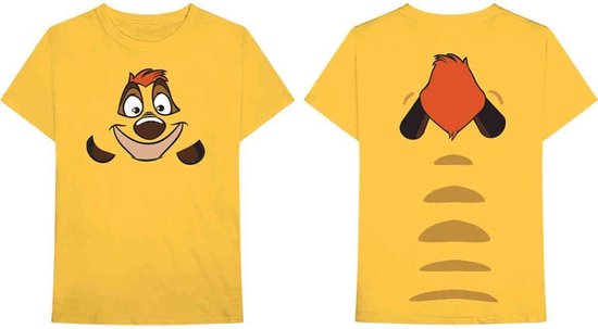 Disney The Lion King - Timon Heren T-shirt - M - Geel