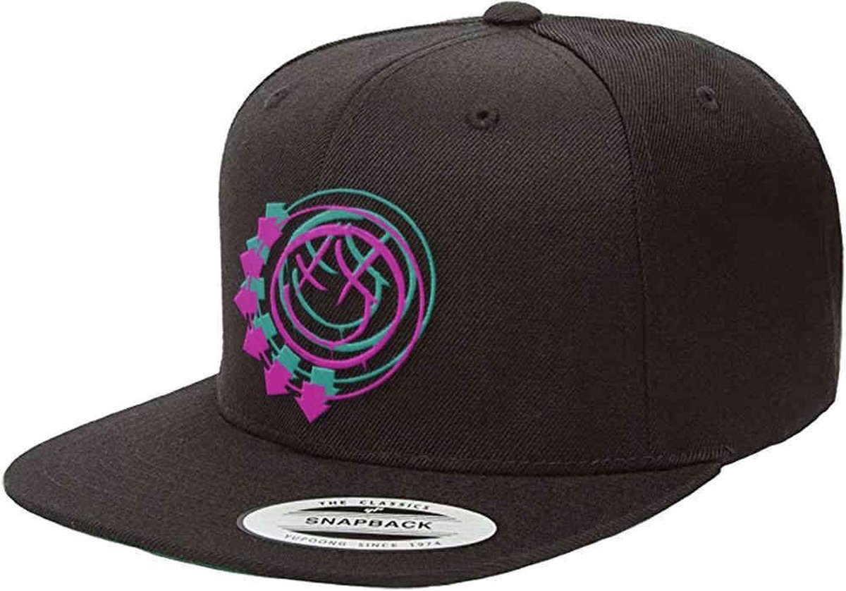 Blink182 Snapback Pet Double Six Arrows Zwart