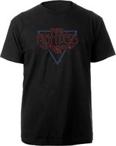 Tshirt Homme Foo Fighters -L- Noir Disco Outline Zwart