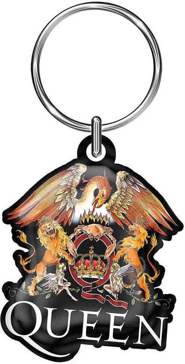 Queen - Crest Sleutelhanger - Multicolours