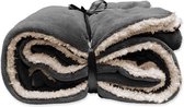 Unique Living Plaid Lars - 150x200 -  Antraciet