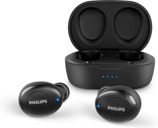 Philips True Wireless TAT2205BK - Volledig draadloze oordopjes - Zwart |  bol.com