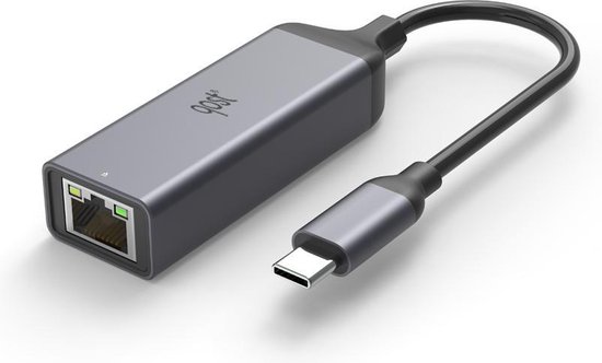 USB-C Naar Ethernet Lan Netwerk Adapter - USB C To Internet RJ45 Poort -  10/100/1000 Mbps | bol.com