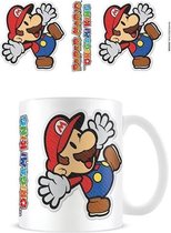 Pyramid Paper Mario - Sticker Coffee Mug (MG26046)