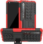 Hoesje geschikt voor Xiaomi Mi 10 (Pro) - Schokbestendige Back Cover - Rood