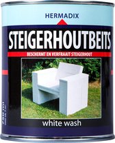 Hermadix Steigerhoutbeits - 0,75 liter - White wash
