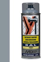 Motip industrial acryllak hoogglans RAL 7001 zilvergrijs - 400 ml