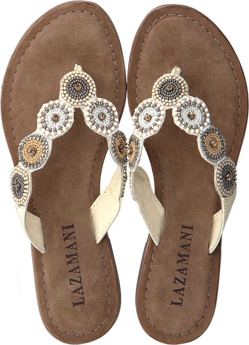 Lazamani Dames Slippers 75.451 Off White bol