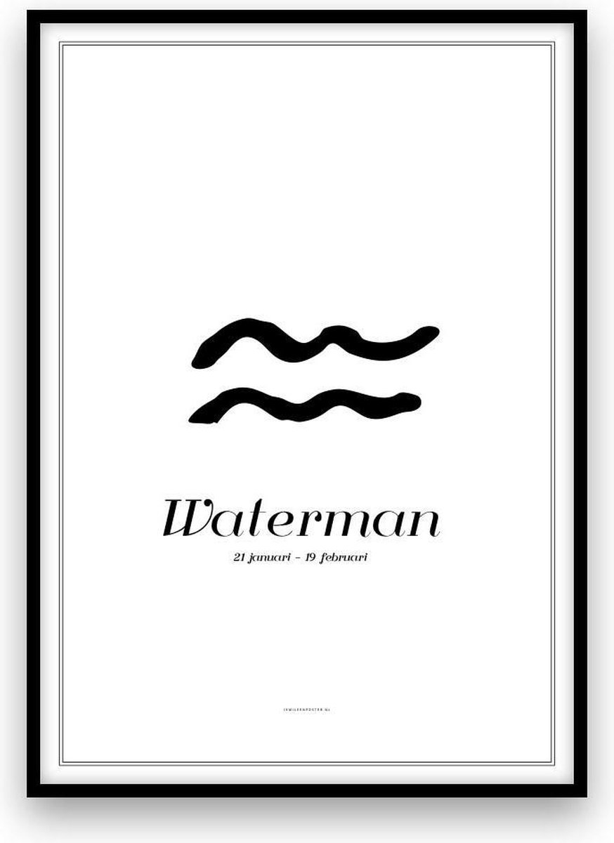 Waterman - Poster - A3 formaat