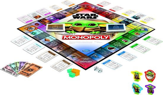 Thumbnail van een extra afbeelding van het spel Monopoly - Star Wars The Mandalorian Edition - Franstalig