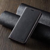 BukkitBow - Leather Case - Kunstleer - Card Case - Hoesje voor iPhone 11 Pro – Zwart