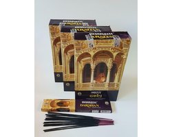 Darshan Bharath - 36 pakjes van 15 gram: ongeveer 500 wierookstokjes