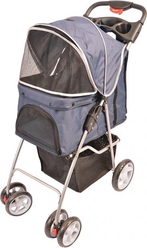Duvo+ Pet buggy 4-wieler 80x46x100cm